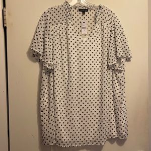 Ladies short sleeve blouse